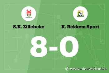 SK Zillebeke laat Rekkem Sport kansloos
