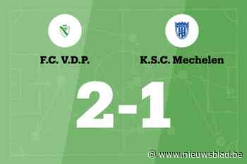F.C. V.D.P. maakt einde aan slechte reeks door zege tegen SC Mechelen
