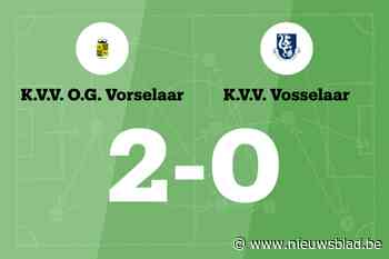 Zege Vorselaar tegen Vosselaar