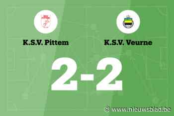 SV Pittem en SV Veurne delen de punten