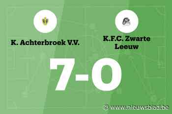 Achterbroek overklast Zwarte Leeuw B