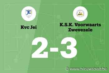SKV Zwevezele wint met één goal verschil van Jong Eernegem Ichtegem