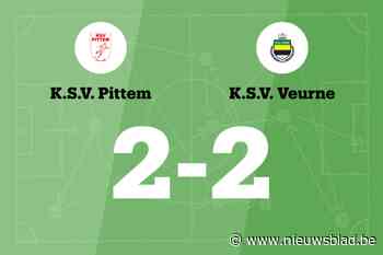 SV Pittem en SV Veurne delen de punten