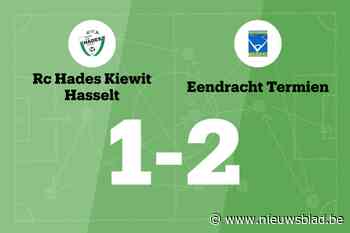 Eendracht Termien wint met één goal verschil van RC Hades