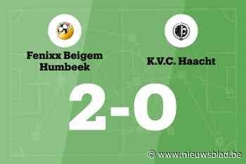 Fenixx B verslaat KVC Haacht B