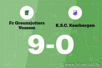 Vossem maakt veel doelpunten thuis tegen SC Keerbergen