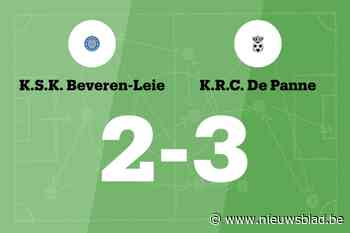RC De Panne wint uit van SK Beveren-Leie