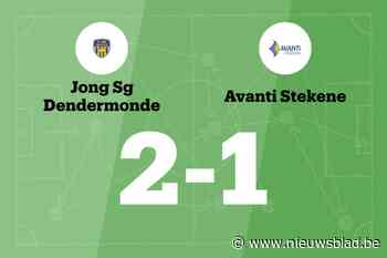 Jong SG Dendermonde maakt einde aan slechte reeks door zege tegen Avanti Stekene