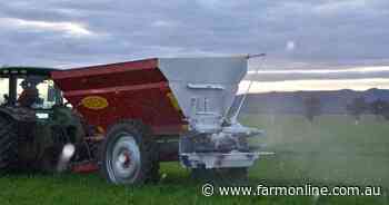 Farmers sit tight on fert decisions as currency drop sees prices rise