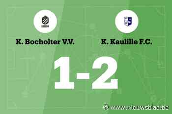 Kaulille wint met doelpunt verschil tegen Bocholt B