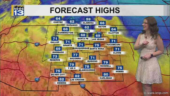 Warm temperatures persist across New Mexico