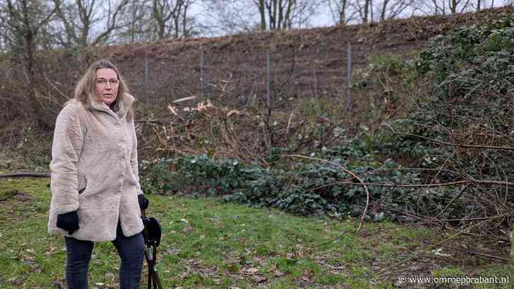 Buurt razend want ProRail kapt 'rigoureus' struiken en bomen naast spoor