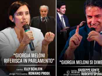 Schlein, Prodi e Conte: il "festival dell'opposizione anti-italiana" secondo FdI