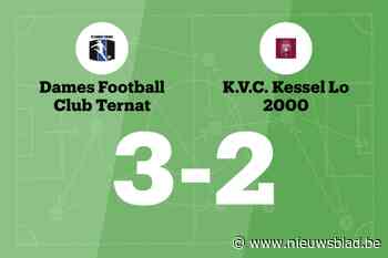 Dames Ternat wint met doelpunt verschil tegen Kessel-Lo 2000