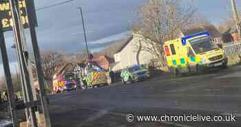 Large number of emergency services respond to reports of trespasser on railway line in North Tyneside
