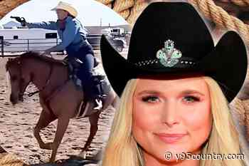 Miranda Lambert Riding a Horse While Shooting a Pistol Is a Must See! [Watch]