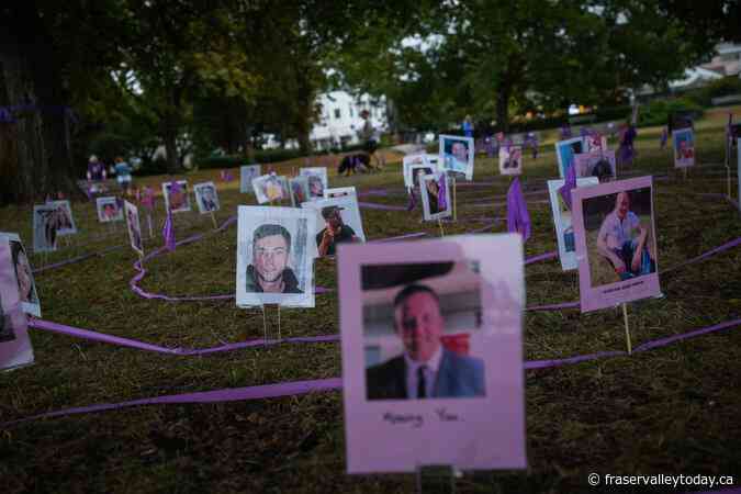 Drug deaths in B.C. drop 13 per cent, hitting four-year low of 2,253