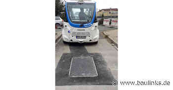 KHK-Schachtabdeckungen unterstützen induktives Laden autonomer Shuttles