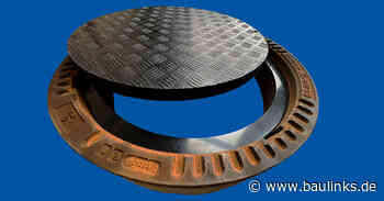 FibreEco-Abdeckung mit PE-Ausgleichsring für Schächte