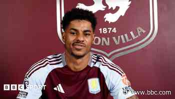 Aston Villa complete Rashford loan deal