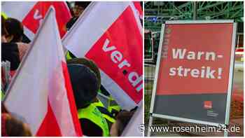 Streiks für ganz Rosenheim angesagt: Welche Einrichtungen betroffen sind – und die Folgen