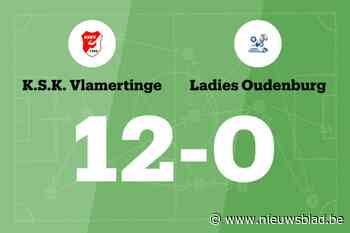 Buitengewoon veel doelpunten bij SK Vlamertinge tegen Ladies Oudenburg