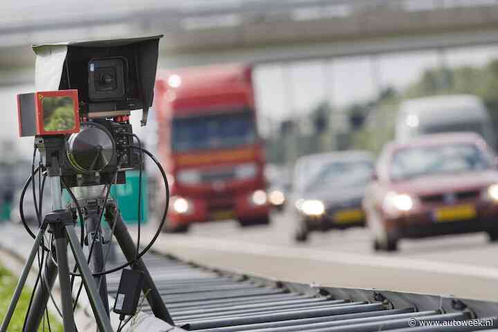 Vorig jaar half miljoen minder verkeersboetes uitgeschreven