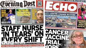 Emergency room war zone and cancer vaccine hope