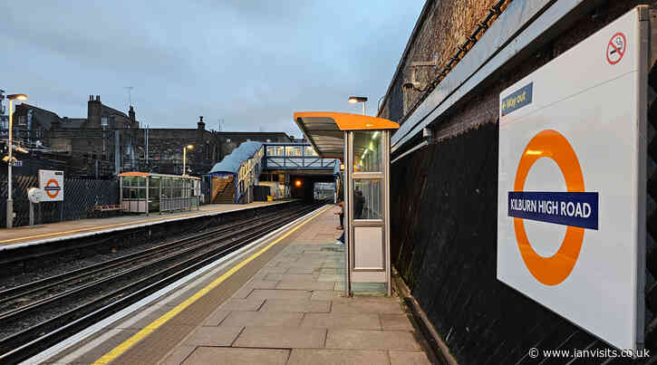 Why Bakerloo line trains occasionally call at Kilburn High Road station