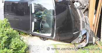 Watch moment man drove his car into scooter and rider