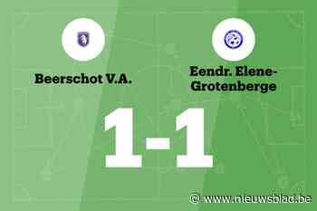 Beerschot U23 en Eendracht Elene-Grotenberge delen de punten
