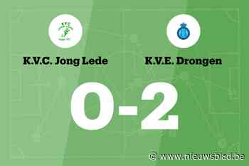 Zege Drongen op Eendracht Aalst Lede