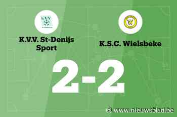 KVV Sint-Denijssport en SC Wielsbeke delen de punten