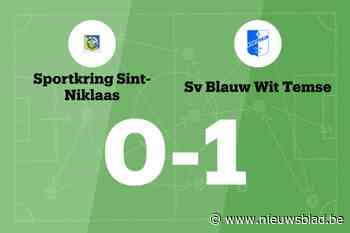 SKN Sint-Niklaas lijdt een 0-1 nederlaag thuis tegen SV Blauw Wit Temse