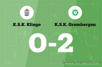 Geen verbetering voor KSK Klinge na verlies tegen KSK Grembergen