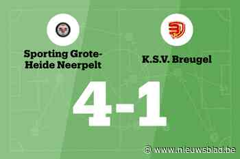 Grote Heide verslaat SV Breugel