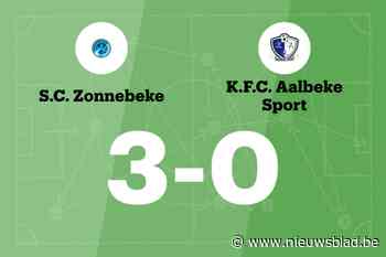 SC Zonnebeke verslaat FC Aalbeke Sport