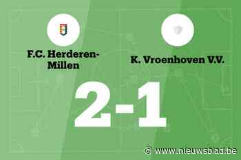 Zege voor Herderen-Millen in thuiswedstrijd tegen Vroenhoven