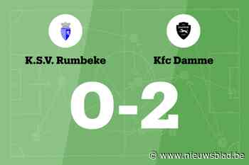 SV Rumbeke kan zegereeks van FC Damme niet stoppen