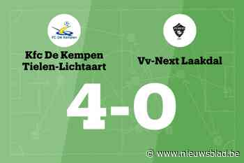 FC De Kempen B verslaat Laakdal NXT