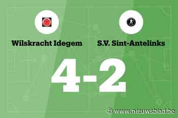 Wilskracht Idegem verslaat SV Sint-Antelinks B en blijft winnen
