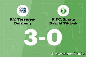 Zege Tervuren-Duisburg tegen Sparta Haacht Tildonk