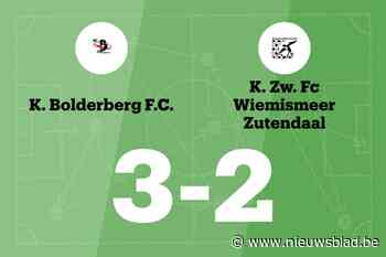 Winnende reeks van Wiemismeer eindigt na wedstrijd tegen Bolderberg