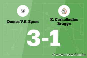 DVK Egem B beëindigt reeks van vier nederlagen