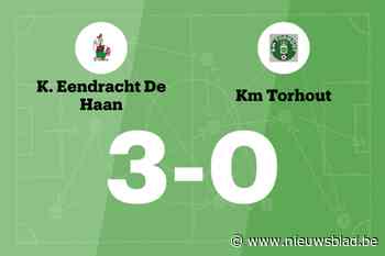 KM Torhout B verliest weer eens na zeventien ongeslagen wedstrijden