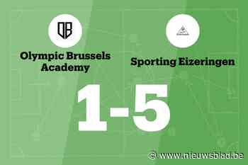 Zege Eizeringen op Olympic Brussels Academy