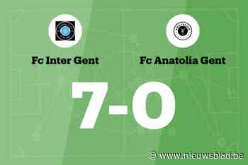 FC Inter Gent overklast FC Anatolia Gent B