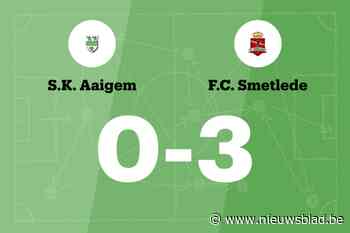 FC Smetlede verslaat SK Aaigem en blijft winnen