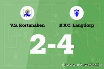 Langdorp beëindigt reeks nederlagen met zege tegen VS Kortenaken