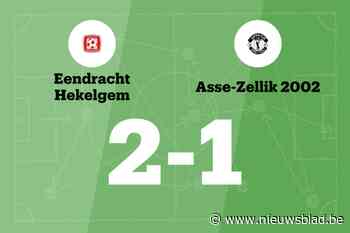 Hekelgem beëindigt reeks nederlagen in de wedstrijd tegen Asse-Zellik 2002